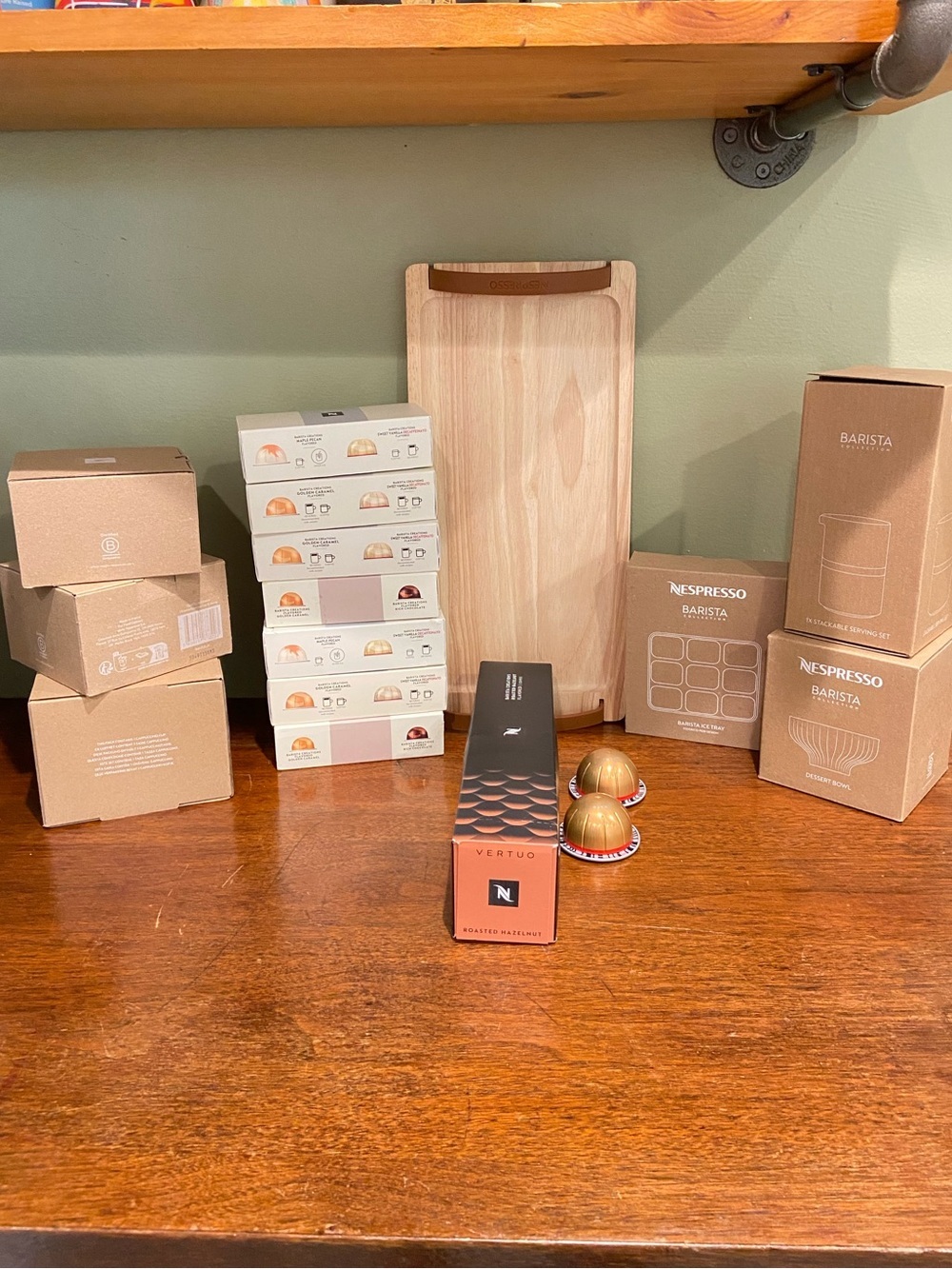 Nespresso Vertuo MEGA Bundle 26 Total Pods Variety With 7 Serving Accessories